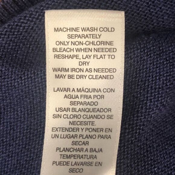 Chico’s High Low Crisscross Back Sweater size 12 - Picture 7 of 13